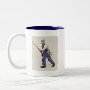 Patriote Québec Rébellion 1837-1838 Henri Julien Zweifarbige Tasse