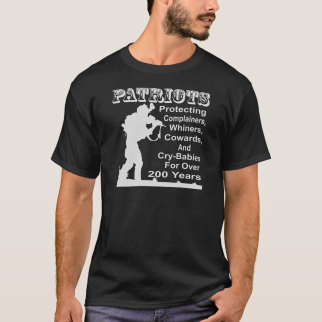 Patrioten, die Beschwerdeführer, Whiners, T-Shirt (Vorderseite)