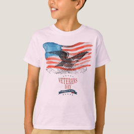 Patrioten erinnerten hellrosa T-Shirt