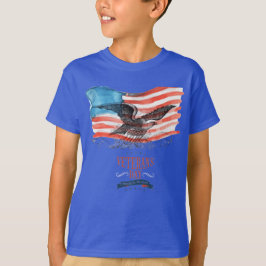 Patrioten erinnerten sich an Blau T-Shirt