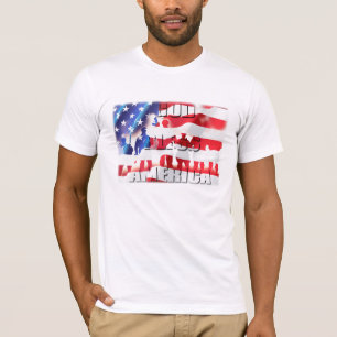 Patrioter Gott segne Amerika T-Shirt