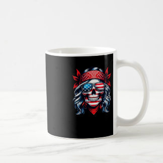 Patriotic 4. Juli Aufkleber Kaffeetasse