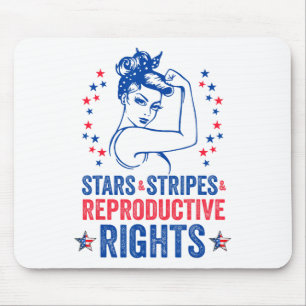 Patriotic 4. Juli Shirt Stars Streifen Reproduc Mousepad