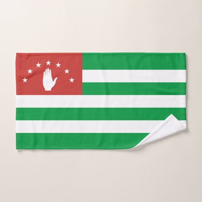Patriotic Abchasia Flag Handtuch (Handtuch)