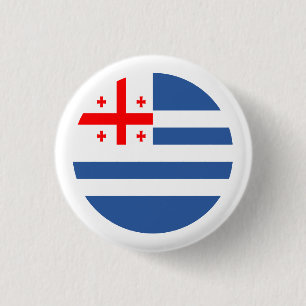 Patriotic Adjara Flag Button