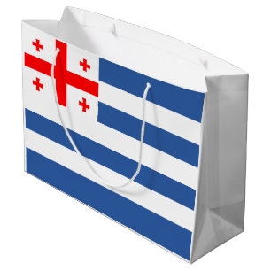 Patriotic Adjara Flag Große Geschenktüte