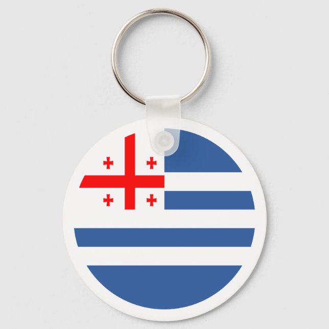 Patriotic Adjara Flag Schlüsselanhänger (Vorderseite)