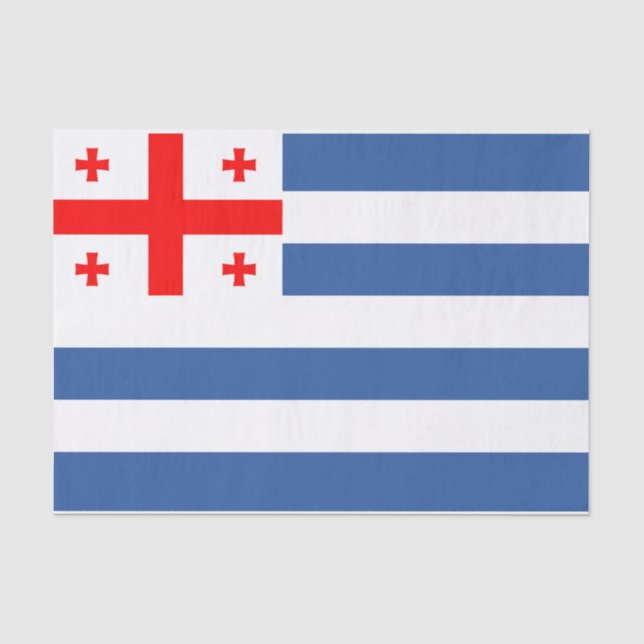 Patriotic Adjara Flag Seidenpapier (Vorderseite)