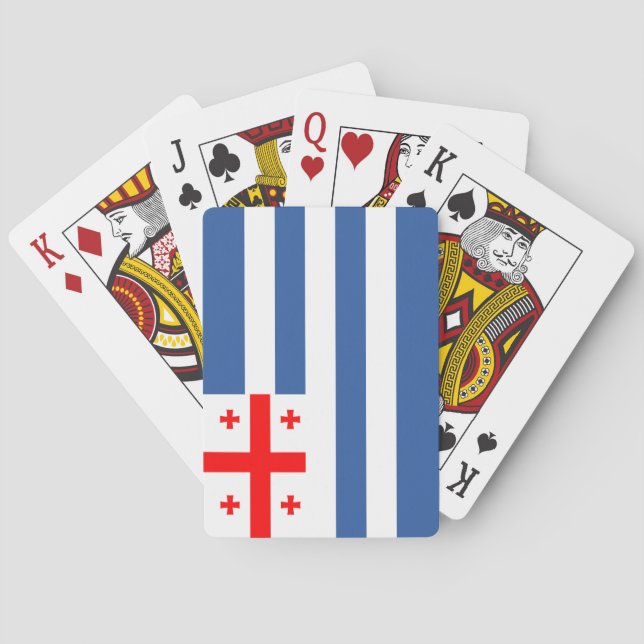 Patriotic Adjara Flag Spielkarten (Rückseite)