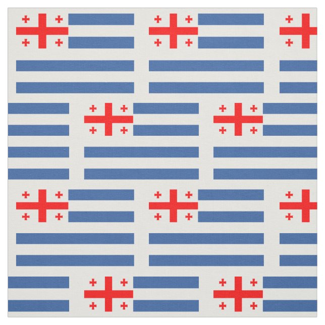 Patriotic Adjara Flag Stoff (Muster)