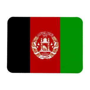 Patriotic Afghanistan Flag Magnet
