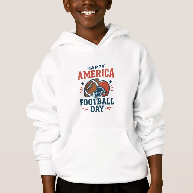  Patriotic America Football Day Tee – Perfect Gift (Vorderseite)