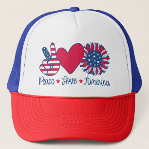 Patriotic America USA Truckerkappe