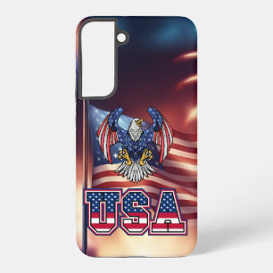 Patriotic American Bald Eagle Samsung Galaxy Hülle