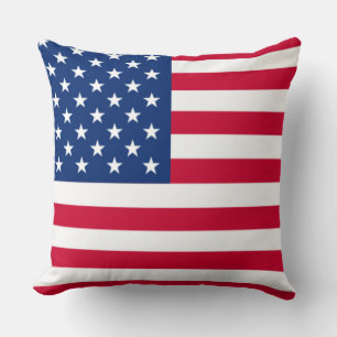 Patriotic American Flag Akzent Kissen