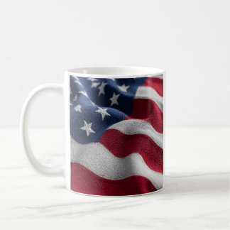 Patriotic American flag Coffee Mug