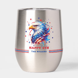 Patriotic American Flag Eagle