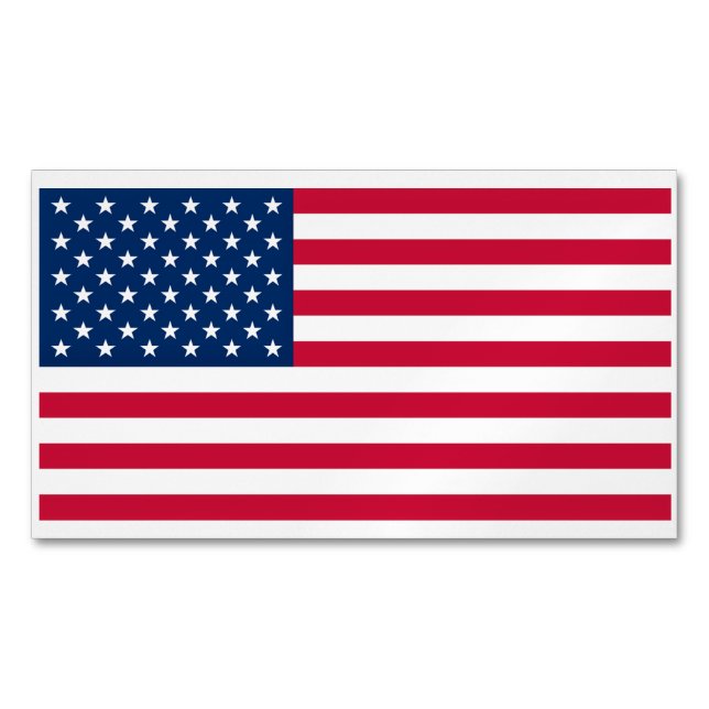 Patriotic American Flag Magnet Gift (Vorderseite)
