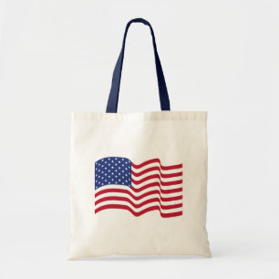 Patriotic American Flag Toag Tragetasche