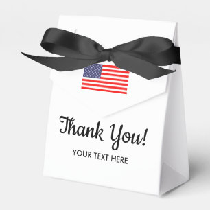 Patriotic American Flagge custom danke Geschenkschachtel
