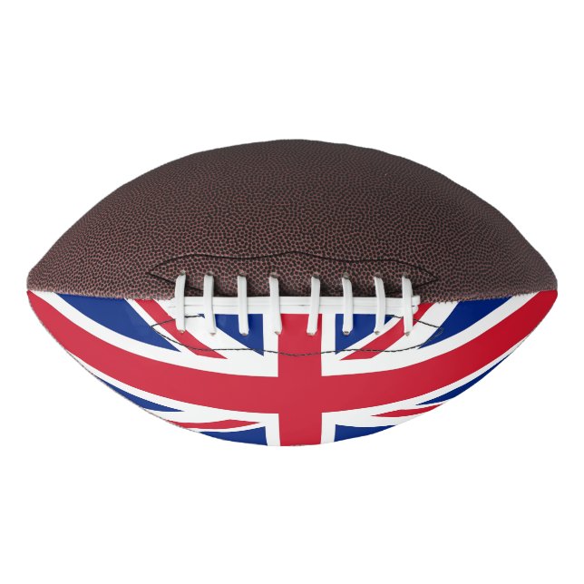 Patriotic American Football flag of United Kingdom (Vorderseite)
