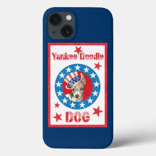 Patriotic American Hairless Terrier Case-Mate iPhone Hülle