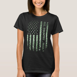 Patriotic American Us Flaggenstaat T-Shirt