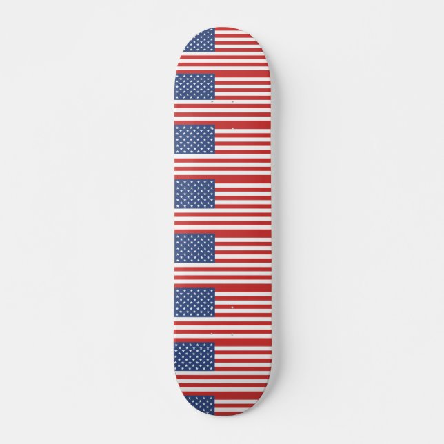PATRIOTIC AMERIKA FLAG Skateboards (Vorne)