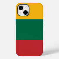Patriotic Apple 14 Case-Mate, litauische Flagge