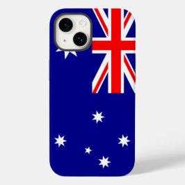Patriotic Apple Case-Mate, australische Flagge Cas Case-Mate iPhone 14 Hülle