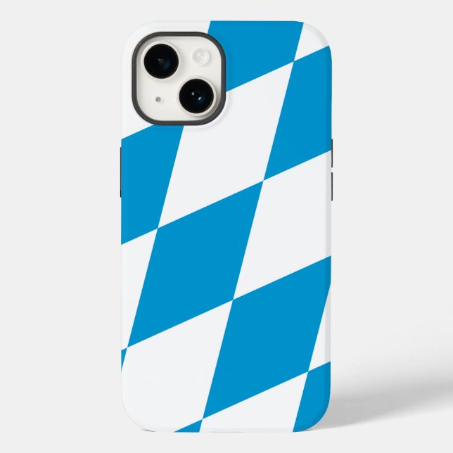 Patriotic Apple Case Mate, Bavaria Flag Case Mate (Rückseite)