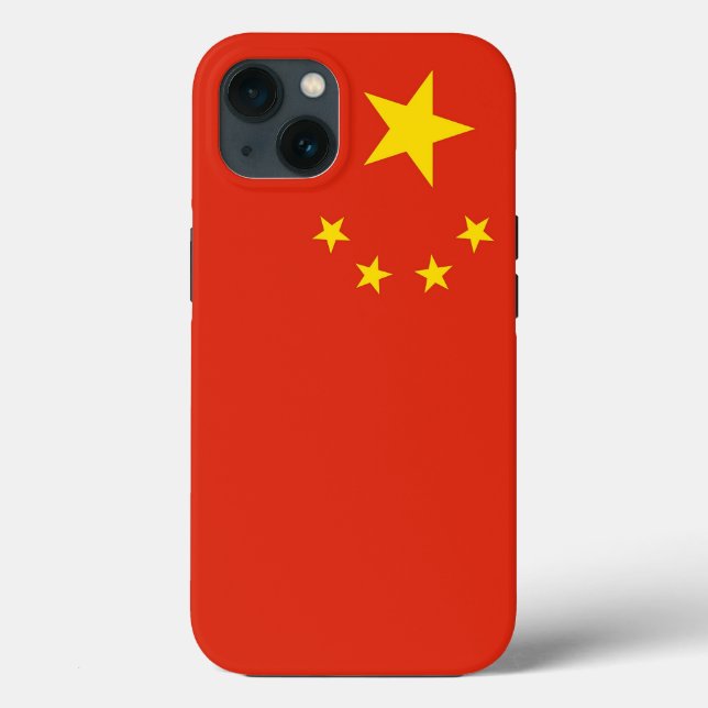 Patriotic Apple Case Mate, China Flag (Rückseite)