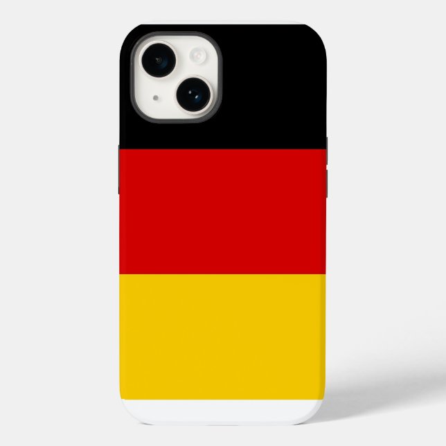 Patriotic Apple Case Mate, Deutschland Flag Case M (Rückseite)