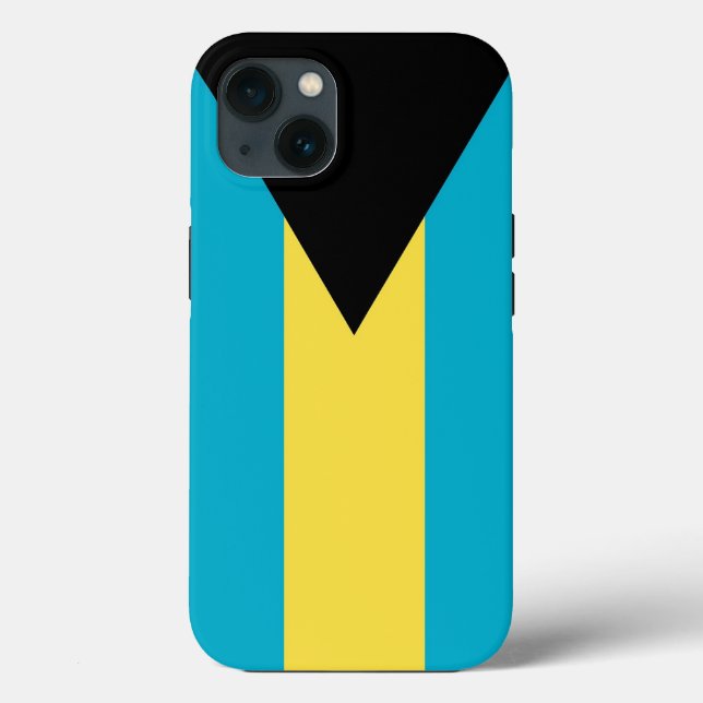 Patriotic Apple Case-Mate, Flagge Bahamas Case-Mate iPhone Hülle (Rückseite)