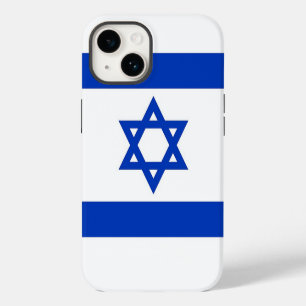 Patriotic Apple Case-Mate, israelische Flagge Case