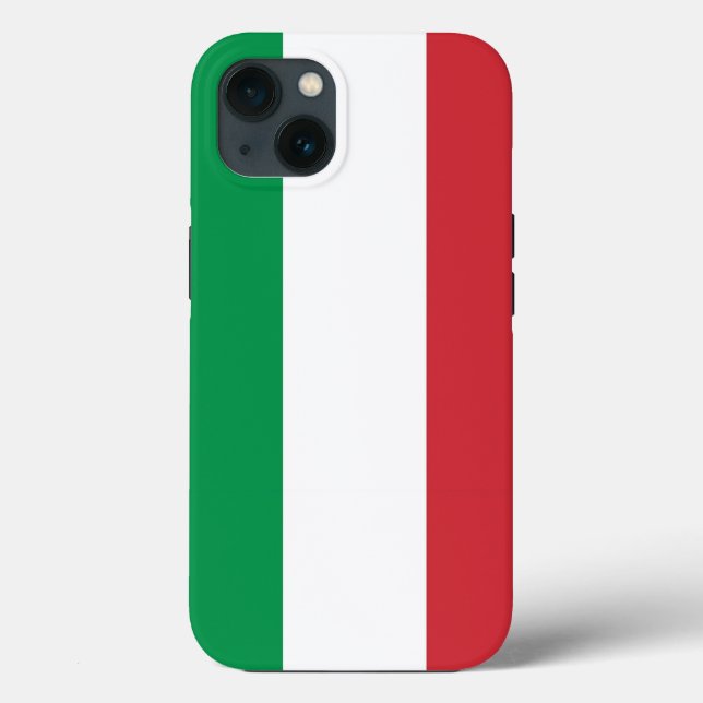 Patriotic Apple Case Mate, italienische Flagge (Rückseite)