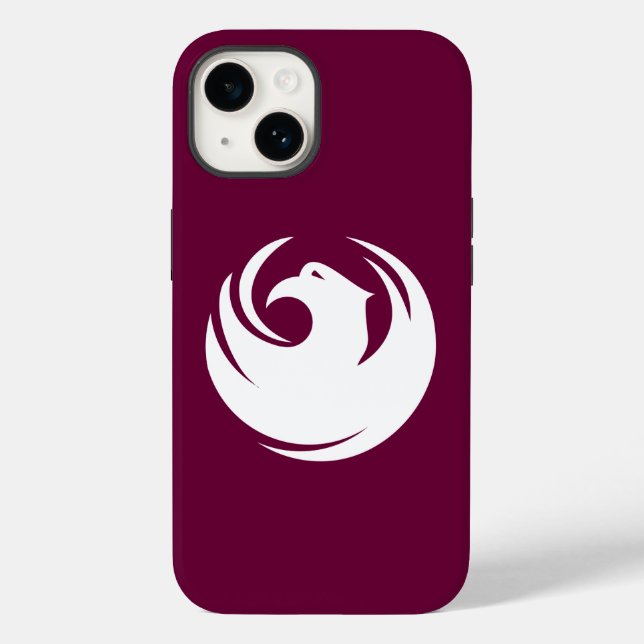 Patriotic Apple Case-Mate, Phoenix City flag Case-Mate iPhone 14 Hülle (Rückseite)