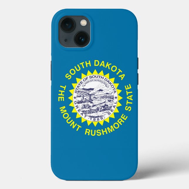Patriotic Apple Case Mate, South Dakota Flag (Rückseite)