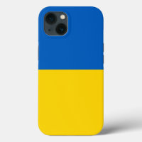 Patriotic Apple Case-Mate, ukrainische Flagge