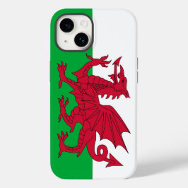 Patriotic Apple Case-Mate, Wales-Flag Case-Mate iP iPhone 14 Hülle