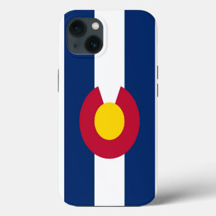 Patriotic Apple iPhone 13 Case-Mate, Colorado Flag Hülle