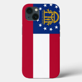 Patriotic Apple iPhone 13 Case-Mate, Georgien Case-Mate iPhone Hülle