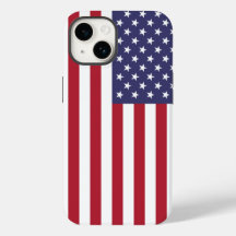 Patriotic Apple iPhone 14 Case-Mate mit US-Flagge
