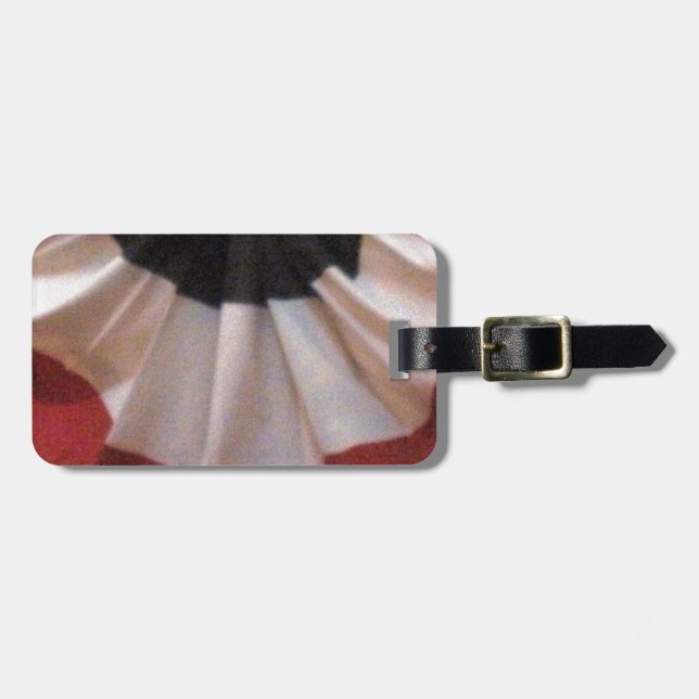 Patriotic Banner Gepäckanhänger (Vorderseite horizontal)