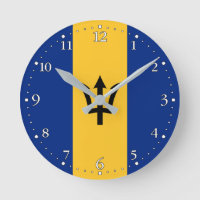 Patriotic Barbados Flag