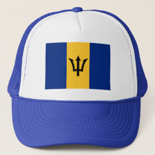 Patriotic Barbados Flag Truckerkappe