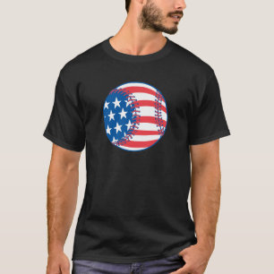Patriotic Baseball T - Shirt