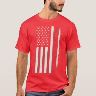 Patriotic Bassist Gitarrist Bass Guitar Player Vat T-Shirt
