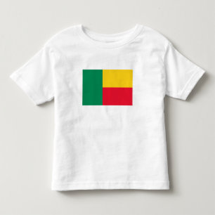 Patriotic Benin Flag Kleinkind T-shirt