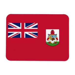 Patriotic Bermuda Flag Magnet